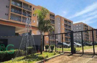 Apartamento com 2 dormitórios à venda, 48 m² por r$ 124.503 - condomínio jardim alvorada - jaú/sp