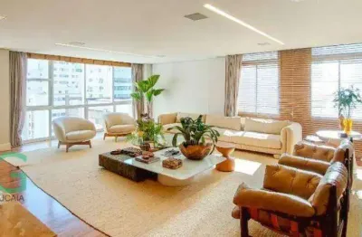 Apartamento com 3 dormitórios à venda, 271 m² por r$ 7.200.000,00 - cerqueira césar - são paulo/sp