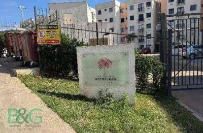 Apartamento com 2 dormitórios à venda, 42 m² por r$ 111.212 - lageado - cotia/sp