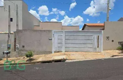 Casa com 2 dormitórios à venda, 55 m² por r$ 157.802 - residencial gabriela - jaci/são paulo