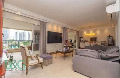 Apartamento com 4 dormitórios à venda, 205 m² por R$ 2.890.000 - Brooklin - São Paulo/SP