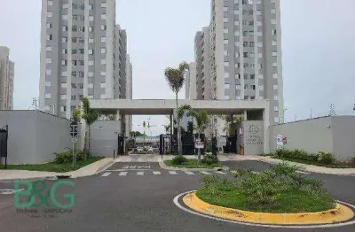 Apartamento com 2 dormitórios à venda, 48 m² por r$ 150.000 - jardim esplanada - mogi guaçu/sp