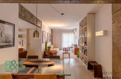 Apartamento com 1 dormitório para alugar, 63 m² por r$ 5.939/mês - sumaré - são paulo/sp