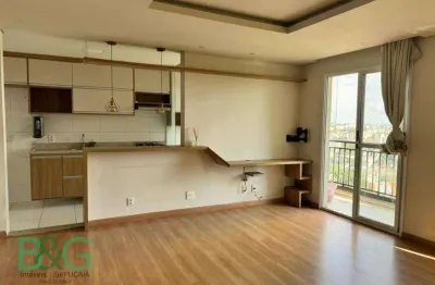 Apartamento com 2 dormitórios, 65 m² - venda por r$ 480.000 ou aluguel por r$ 3.715/mês - chácara agrindus - taboão da serra/sp