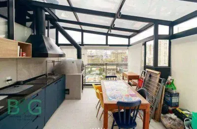 Cobertura com 1 dormitório à venda, 110 m² por R$ 1.850.000,00 - Brooklin - São Paulo/SP