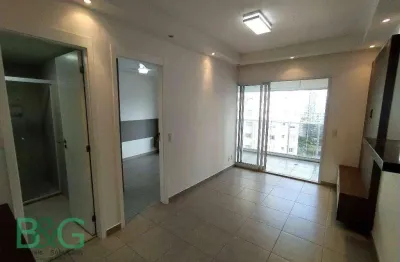 Apartamento com 1 dormitório para alugar, 47 m² por R$ 5.526,13/mês - Vila Gertrudes - São Paulo/SP