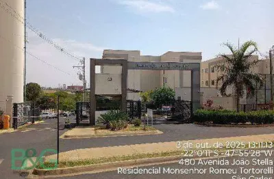 Apartamento com 2 dormitórios à venda, 39 m² por R$ 137.181 - Residencial Monsenhor Romeu Tortorelli - São Carlos/SP