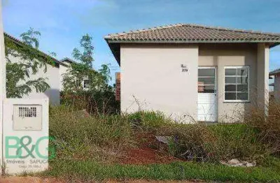 Casa com 2 dormitórios à venda, 43 m² por R$ 195.844,86 - Residencial Gumercindo De Seta - São José do Rio Preto/SP