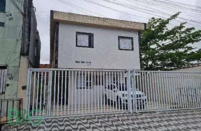 Casa com 3 dormitórios à venda, 73 m² por R$ 260.022 - Samaritá - São Vicente/São Paulo