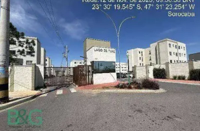 Apartamento com 2 dormitórios à venda, 41 m² por R$ 188.383 - Ipatinga - Sorocaba/SP