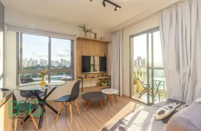 Apartamento com 1 dormitório à venda, 37 m² por R$ 600.000 - Moema Índios - São Paulo/SP