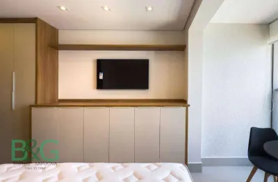 Apartamento com 1 dormitório para alugar, 28 m² por R$ 3.642/mês - Vila Clementino - São Paulo/SP
