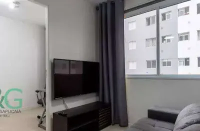 Apartamento com 2 dormitórios à venda, 34 m² por R$ 329.000 - Bom Retiro - São Paulo/SP
