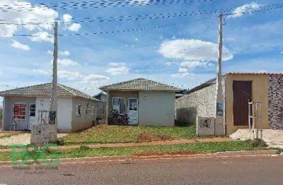 Casa com 2 dormitórios à venda, 44 m² por R$ 159.259 - Caguassu - Tatuí/SP