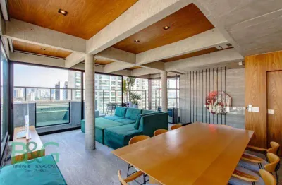 Cobertura com 2 dormitórios à venda, 134 m² por R$ 4.300.000 - Vila Olímpia - São Paulo/SP