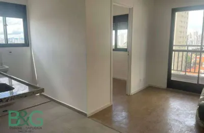 Apartamento com 2 dormitórios para alugar, 37 m² por R$ 2.730,00/mês - Belenzinho - São Paulo/SP