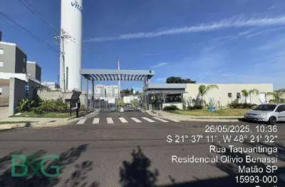 Apartamento com 2 dormitórios à venda, 43 m² por R$ 131.153 - Jardim Buscardi - Matão/SP