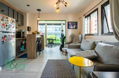 Apartamento com 1 dormitório à venda, 43 m² por R$ 580.000 - Chácara Inglesa - São Paulo/SP