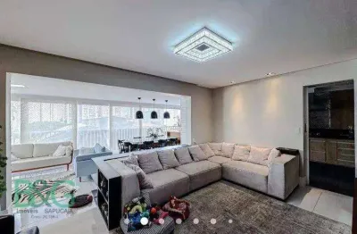 Apartamento com 3 dormitórios para alugar, 137 m² por R$ 10.860,00/mês - Vila Regente Feijó - São Paulo/SP