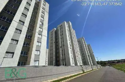 Apartamento com 2 dormitórios à venda, 52 m² por R$ 269.360 - Jardim dos Manacás - Santa Bárbara D'Oeste/SP