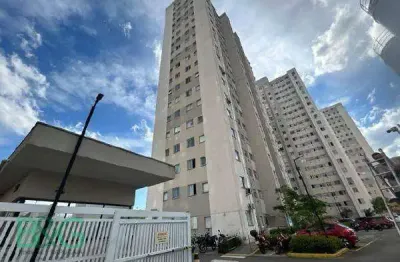 Apartamento com 2 dormitórios à venda, 44 m² por R$ 216.488 - Areia Branca - Santos/SP