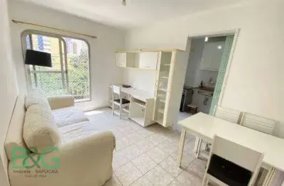 Apartamento com 1 dormitório à venda, 40 m² por R$ 479.000 - Moema - São Paulo/SP