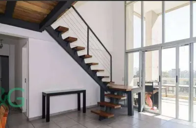 Apartamento Duplex com 2 dormitórios para alugar, 115 m² por R$ 8.050/mês - Parque do Morumbi - São Paulo/SP