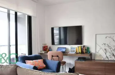 Studio com 1 dormitório à venda, 37 m² por R$ 629.000 - Campo Belo - São Paulo/SP