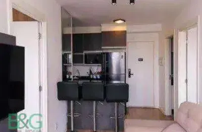 Apartamento com 2 dormitórios à venda, 38 m² por R$ 449.000 - Brás - São Paulo/SP