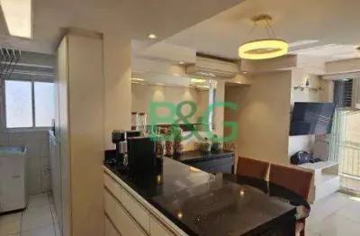 Apartamento com 3 dormitórios para alugar, 61 m² por R$ 5.193,00/mês - Belém - São Paulo/SP