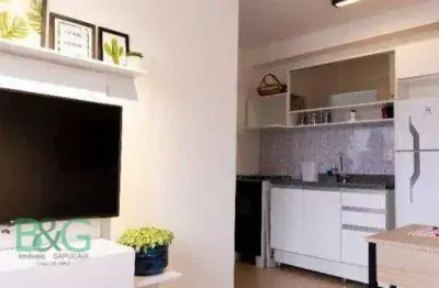Studio com 1 dormitório à venda, 28 m² por R$ 387.000 - Parque Santa Cecília - São Paulo/SP