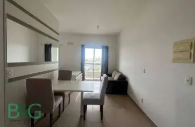 Apartamento com 1 dormitório para alugar, 42 m² por R$ 3.158/mês - Jardim Três Marias - São Bernardo do Campo/SP