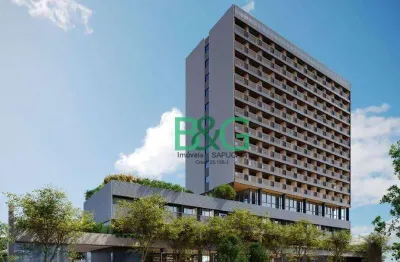 Studio com 1 dormitório à venda, 25 m² por r$ 498.299,00 - vila regente feijó - são paulo/sp