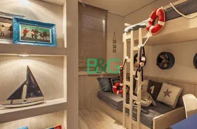 Apartamento com 3 dormitórios à venda, 59 m² por r$ 435.530,00 - parque jaçatuba - santo andré/sp