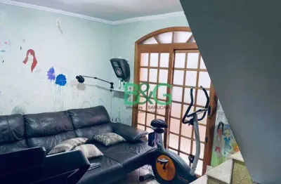 Sobrado à venda, 125 m² por r$ 520.000,00 - parque colonial - são paulo/sp