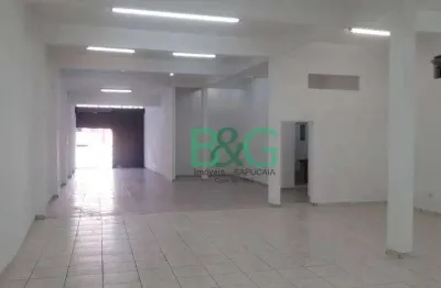 Salão para alugar, 200 m² por r$ 11.205,80/mês - vila marieta - são paulo/sp