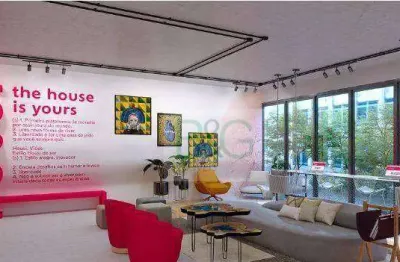 Studio com 1 dormitório à venda, 29 m² por r$ 406.219,58 - moema - são paulo/sp