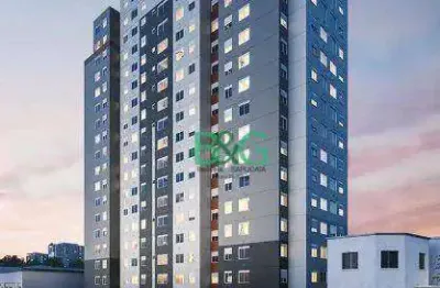 Studio com 1 dormitório à venda, 27 m² por r$ 245.604,00 - brás - são paulo/sp