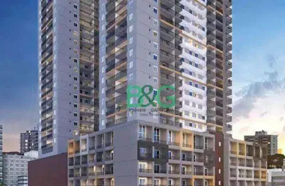 Apartamento com 2 dormitórios à venda, 43 m² por r$ 472.390,00 - belenzinho - são paulo/sp
