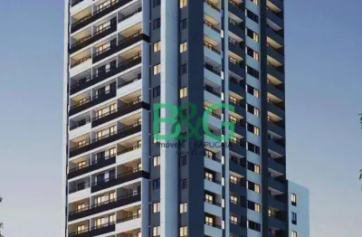 Apartamento com 1 dormitório à venda, 43 m² por r$ 334.583,67 - belenzinho - são paulo/sp