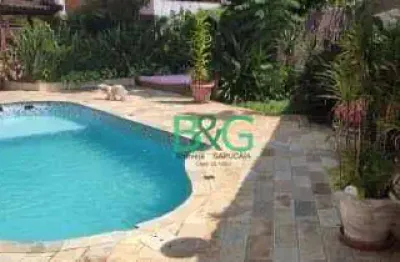 Sobrado com 5 dormitórios para alugar, 490 m² por r$ 14.300,00/mês - chácara monte alegre - são paulo/sp