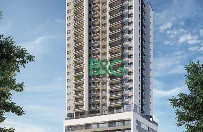 Apartamento com 2 dormitórios à venda, 64 m² por r$ 851.720,00 - belém - são paulo/sp