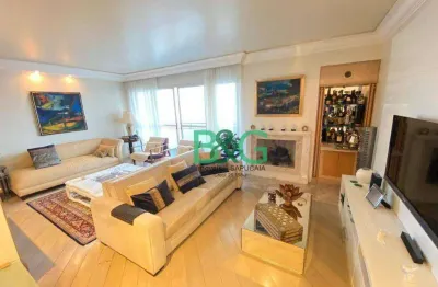 Apartamento com 4 dormitórios à venda, 180 m² por r$ 3.289.276,00 - moema pássaros - são paulo/sp