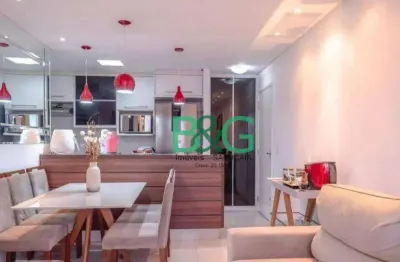 Apartamento com 3 dormitórios à venda, 64 m² por r$ 569.000,00 - tatuapé - são paulo/sp