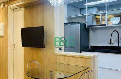 Apartamento com 1 dormitório para alugar, 35 m² por r$ 5.050,00/mês - bela vista - são paulo/sp