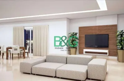 Apartamento com 2 dormitórios à venda, 79 m² por r$ 580.000,00 - aviação - praia grande/sp