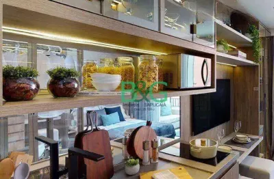 Apartamento com 1 dormitório à venda, 32 m² por r$ 327.860,00 - belenzinho - são paulo/sp