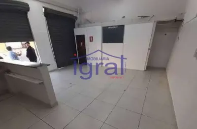 Salão para alugar, 55 m² por r$ 2.850,00/mês - vila guarani - são paulo/sp