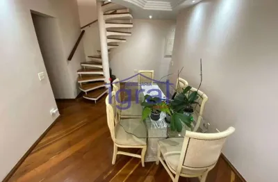 Cobertura com 2 dormitórios à venda, 110 m² por r$ 850.000,00 - vila guarani - são paulo/sp
