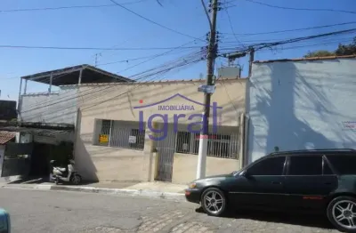 Terreno com 1 casa e 2 salões à venda, 150 m² por r$ 640.000,00 - vila campestre - são paulo/sp